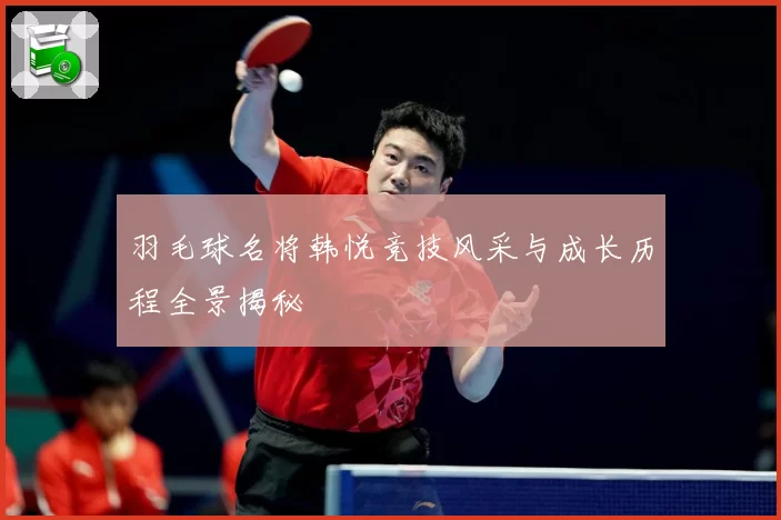 羽毛球名将韩悦竞技风采与成长历程全景揭秘